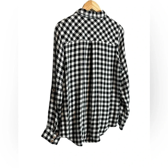 Matilda Jane x Joanna Gaines | Dreams Womens Tunic Black White Check - Picture 7 of 9